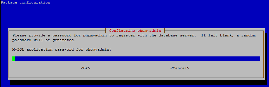 PhPmyAdmin Installation - Configuring